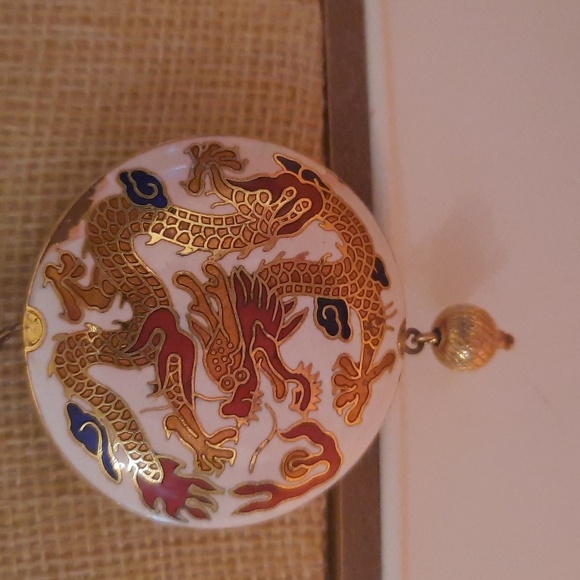 Hobe Clossine Dragon Necklace - Picture 2 of 4